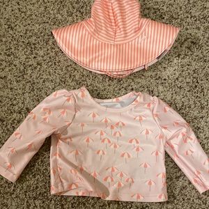 Gap bathing suit with hat